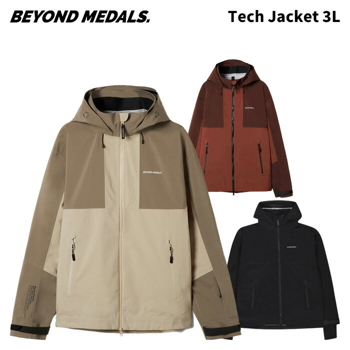 BEYOND MEDALS. ビヨンドメダルズ ウェア Tech Jacket 3L 24-25(2025)モデル ジャケット