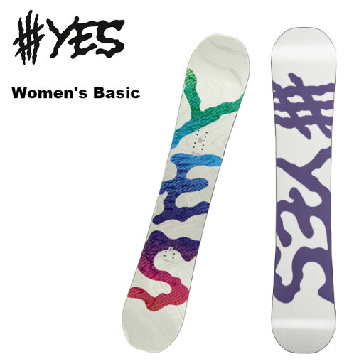 YES イエス スノーボード 板 Women's Basic 24-25 モデル WOMENS YES イエス スノーボード 板 Women's Basic 24-25 モデル WOMENS