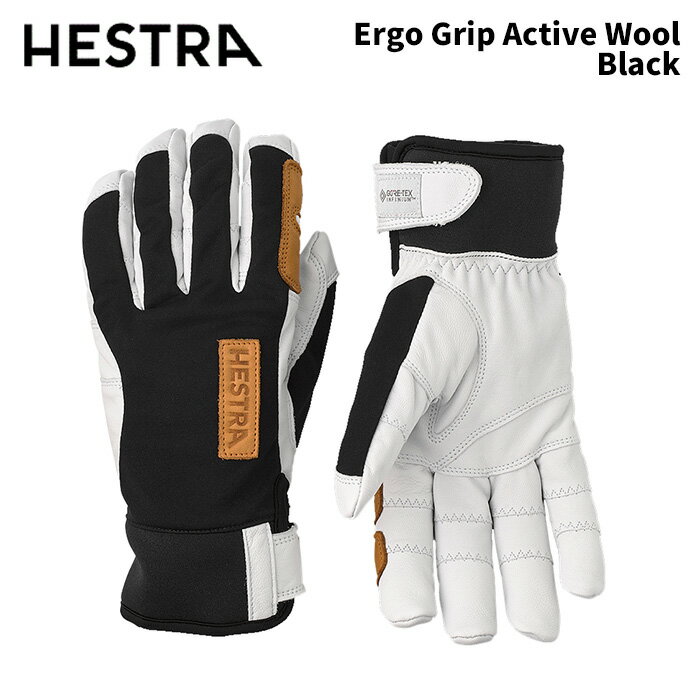 31190-100HESTRA إȥ  Ergo Grip Active Wool Black 24-25 ǥ