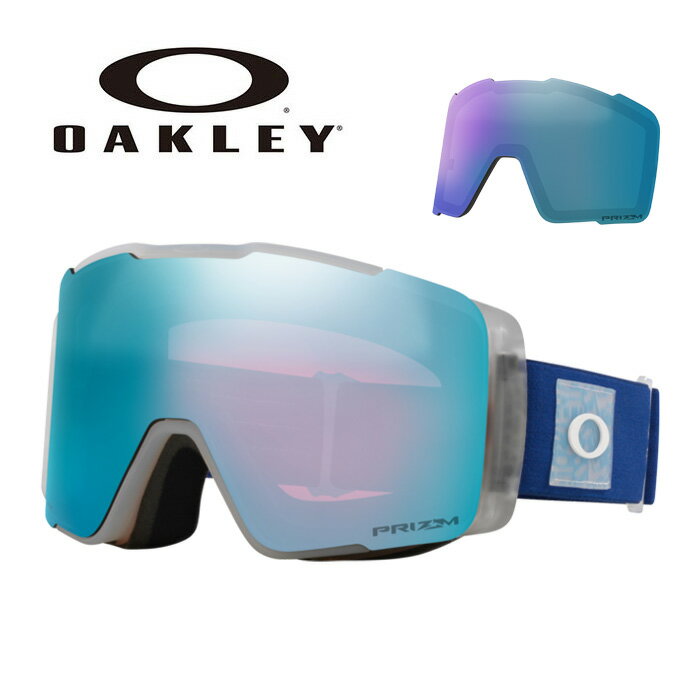OAKLEY オークリー ゴーグル LINE MINER PRO M ASIA/CRYSTAL BLUE/PRI SAPPHIRE IRI&PRI ICED IRI/OO7144A-10 24-25 【返品交換不可商品】