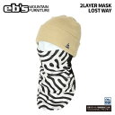 eb's エビス マスク 2LAYER MASK LOST WAY 24-25 モデル