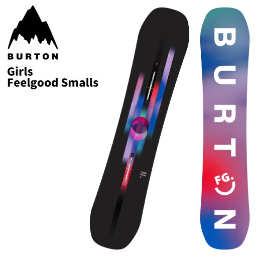 BURTON バートン スノーボード 板 Girls Feelgood Smalls 24-25 モデル キッズ BURTON バートン スノーボード 板 Girls Feelgood Smalls 24-25 モデル キッズ