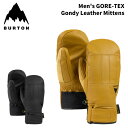 BURTON バートン グローブ Men's GORE-TEX Gondy Leather Mittens 25-26 モデル