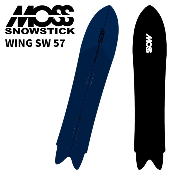 MOSS SNOWSTICK XXm[XeBbN Xm[{[h  WING SW 57 25-26 f