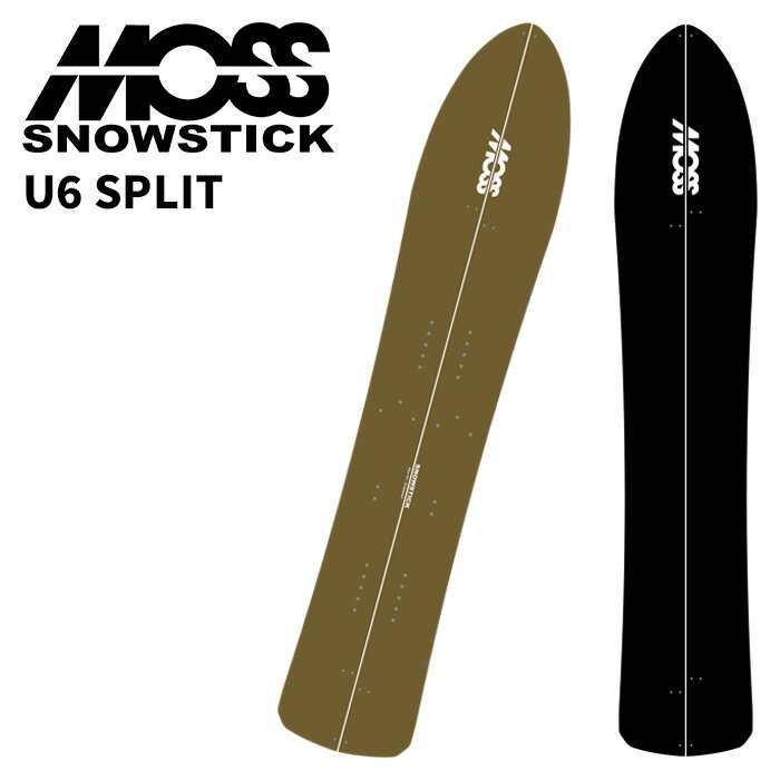 MOSS SNOWSTICK XXm[XeBbN Xm[{[h  U6 SPLIT 25-26 f