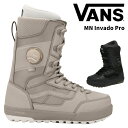 VANS バンズ スノーボード ブーツ MN Invado Pro 25-26 モデル