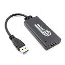 USB3.0 HDMI 変換アダプタ USB2.0 対応 HDMI 変換コネクタ 1080P 対応 Win7/8/10 対応 ◇FAM-USB3TOHDMI【メール便】