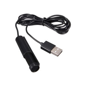 USB コンデンサーマイク マイクロフォン 収音マイク 超小型 全指向性 PCレコーディング 音声チャット 動画配信 生放送 実況 【並行輸入品】 ◇FAM-SF-555B【メール便】通販
