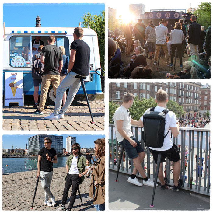 モバイルチェア 携帯イス ポケットイス スタンディングチェア ポータブルチェア 折りたたみ椅子 簡易チェア 軽量 持ち運び便利 待機列 アウトドア ◇FAM-PT-CHAIR通販格安セール情報 楽天 通販