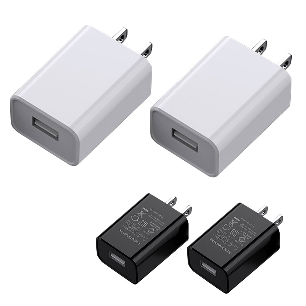 2個セット USB-ACアダプター PSE認証済み 5V 2A 急速充電 USB充電器 アダプター 海外対応可 コンセント 急速充電器 スマホ充電器 USB 1ポート ◇FAM-GA-050-2SET【メール便】