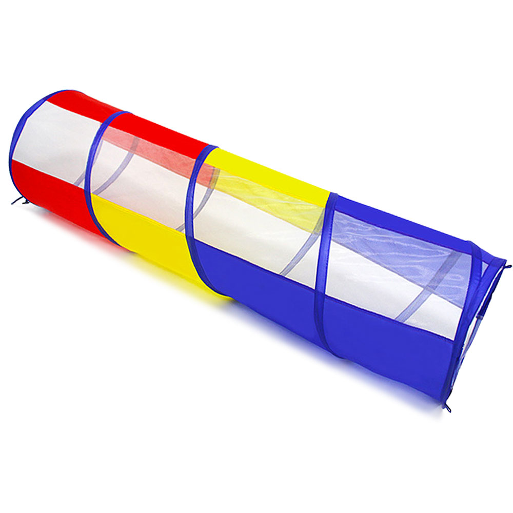 乐天商城 - カラフル キッズ トンネル 180cmのなが〜いトンネル おもちゃ 色の認識 体感を鍛える 室内用 キッズテント こども 子ども 遊び ハイハイ ◇FAM-RP912