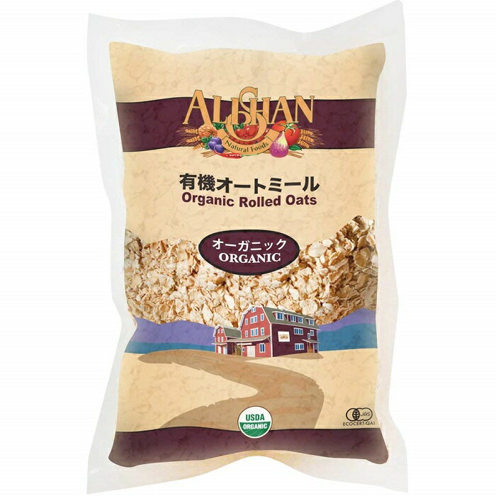 ＼全国送料無料／アリサン 有機オートミール（500g）※レターパックでの発送 オーガニック Organic