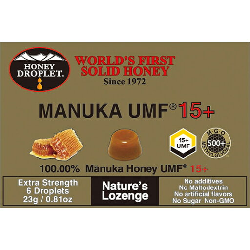 \全国送料無料/【ハニードロップレット UMF15+ マヌカ 23g×2箱セット】 \全国送料無料/【ハニードロップレット UMF15+ マヌカ 23g×2箱セット】