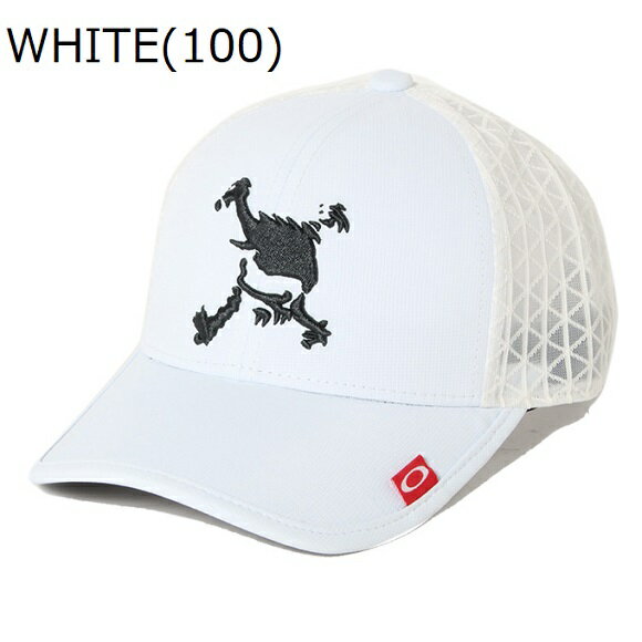 オークリー ゴルフ メンズ スカル キャップ【OAKLEY】SKULL MESH CAP 23.0カラー：BLACKOUT(02E)カラー：WHITE(100)カラー：PEACOAT(67Z)カラー：DARK GREY HTHR(29A)FOS901393 3