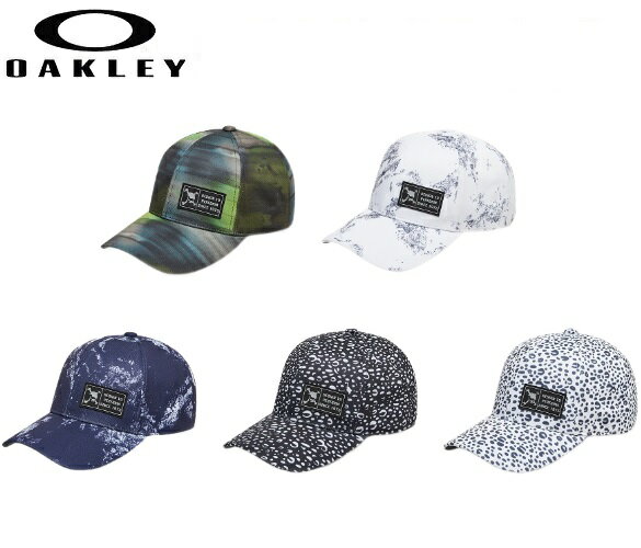 オークリー ゴルフ メンズ スカル キャップSKULL GRAPHIC CAP FA 23.0カラー：BLACKOUT(02E)カラー：WHITE(100)カラー：BLUE STORM PRINT(66V)カラー：BLACK PRINT(00G)カラー：WHITE PRINT(186)FOS901568