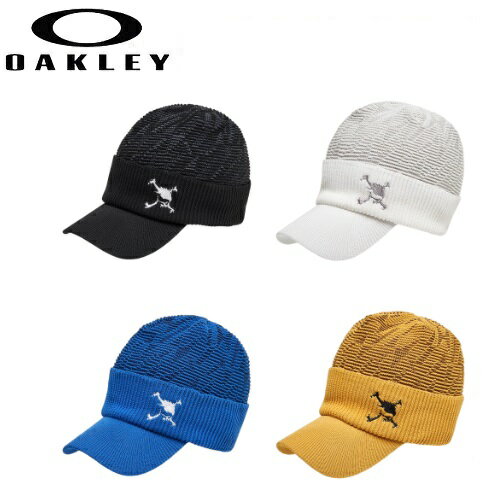 オークリー ゴルフ メンズ スカル ビーニー キャップ【OAKLEY】SKULL PATTEM BEANIE FA 23.0カラー：BLACKOUT(02E)カラー：WHITE(100)カラー：FLASH BLUE(6FA)カラー：COPPER CANYON(87C)FOS901573