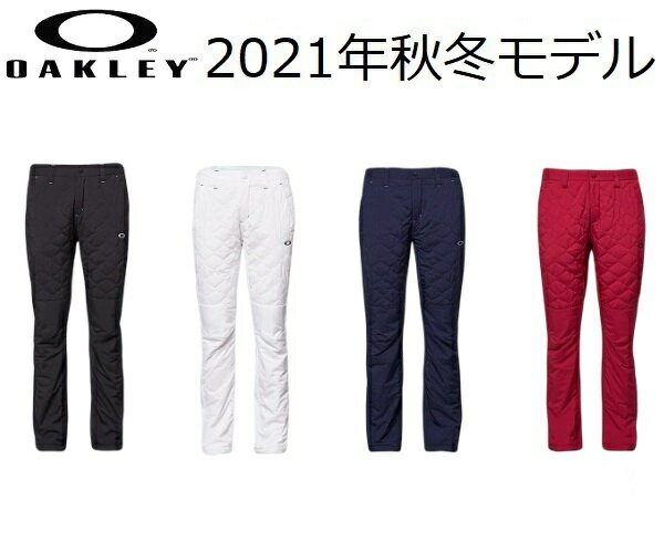 オークリー ゴルフ メンズ パンツ 【OAKLEY】UNEVEN PUFF PANTS 3.0カラー：BLACKOUT(02E)カラー：WHITE(100)カラー：PEACOAT(67Z)カラー：IRON RED(80U)FOA402871