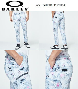 オークリー ゴルフ メンズ スカル パンツ 【OAKLEY】SKULL BREATHABLE 3D TAPERED 21.0カラー:WHITE PRINT(186)カラー:GUNMETAL PRINT(25C)FOA400776