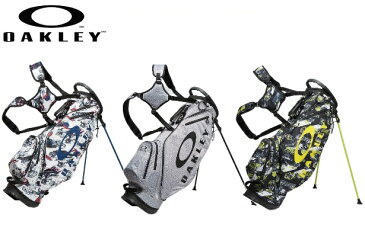 オークリー ゴルフ キャディバック【OAKLEY】BG STAND 14.0カラー：WHITE GEO PRINT(10J)カラー：WHITE HEATHER(10W)カラー：BLACK GEO PRINT(01G)【沖縄・離島への発送の場合は別途送料 4,500円がかかりますのであらかじめご了承ください。】FOS900199