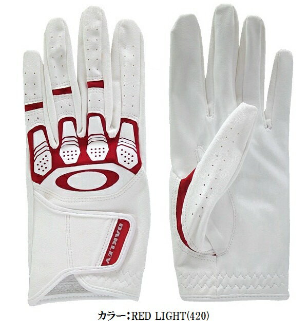 オークリー ゴルフ メンズ グローブ【OAKLEY】OAKLEY GOLF GLOVE 5.0カラー：WHITE(100)カラー：RED LIGHT(420)【ネコポス対応商品】FOS900230