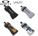 オークリー ゴルフ ユーティリティ ヘッドカバー【OAKLEY】OAKLEY UTILITY HEAD COVER 17.0カラー：BLACKOUT(02E)カラー：WHITE HTHR(10W)カラー：BLACK JOURNAL(094)カラー：WHITE JOURNAL(164)FOS901461