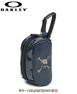 オークリー ゴルフ スカル ボール ケース【OAKLEY】SKULL BALL CASE 13.0カラー：GRAPHITE(00N)サイズ：5.5cm×9.5cm×4.5cm99518JP