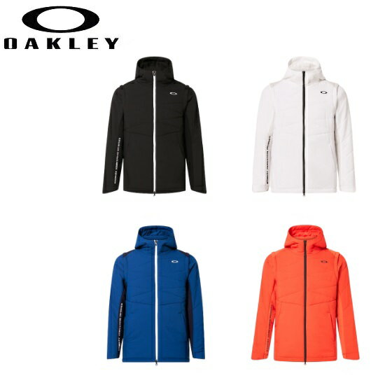 オークリー ゴルフ ウェア メンズ アウターUNEVEN PUFF JACKET 5.0カラー：BLACKOUT(02E)カラー：WHITE(100)カラー：POSEIDON(6A1)カラー：MAGMA ORANGE(7MM)FOA405731