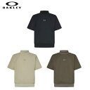 オークリー ゴルフ ウェア メンズ モック シャツ【OAKLEY】SS MOCK PULLOVER 2.0カラー:BOULDER GREEN(7C9)カラー:RAVEN(83C)カラー:BLACKOUT(02E)FOA408143
