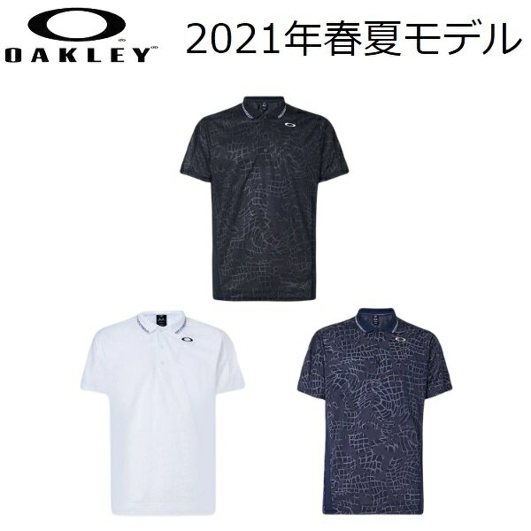 オークリー ポロシャツ メンズ オークリー ゴルフ ウェア メンズ ポロシャツ【OAKLEY】ACROSS JQ POLOカラー：BLACKOUT(02E)カラー：WHITE(100)カラー：PEACOAT(67Z)カラー：PINK SLIP(807)FOA402496