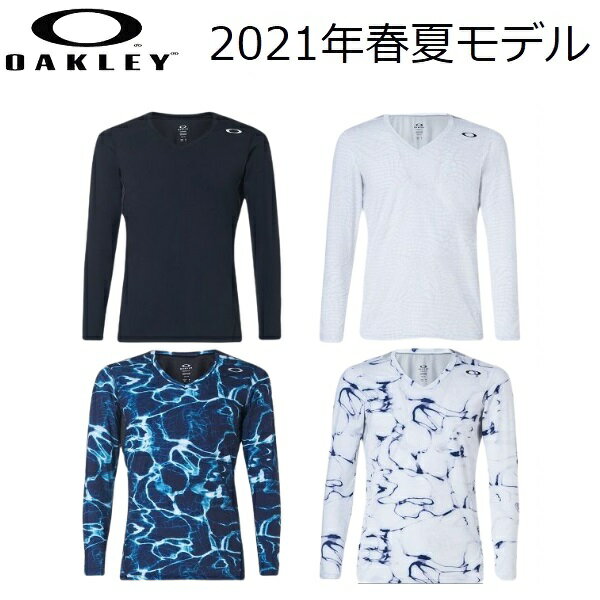 オークリー ゴルフ ウェア メンズ アンダー【OAKLEY】TECHNICAL UNDER V NECK 11.0カラー：BLACKOUT(02E)カラー：WHITE(100)カラー：BLUE STORM PRINT(66V)カラー：WHITE PRINT(186)FOA402500