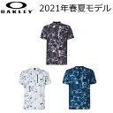 オークリー ゴルフ ウェア メンズ ポロシャツ【OAKLEY】SINUOUS GRID SHIRTカラー：BLACK PRINT(00G)カラー：WHITE PRINT(186)カラー：BLUE STORM PRINT(66V)FOA402501