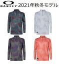 オークリー ゴルフ ウェア メンズ スカル モックSKULL DELUSIONAL LS MOCKカラー：BLACK PRINT(00G)カラー：WHITE PRINT(186)カラー：BLUE STORM PRINT(66V)カラー：AD BURNT ORANGE(714)FOA402849