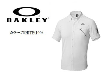 オークリー ゴルフ ウェア スカル シャツ【OAKLEY】SKULL BREATHEABLE WOVEN SHIRTS【SLIM】カラー：BLACKOUT(02E)カラー：WHITE(100)カラー：DEEP TEAL(75D)カラー：SUNSET(71F)401893JP