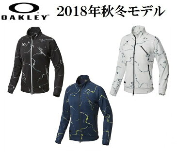 オークリー ゴルフ ウェア スカル フリース ジャケット【OAKLEY】SKULL WHIRLWIND FLEECE JACKETカラー：BLACK PRINT(00G)カラー：WHITE PRINT(186)カラー：BLUE STORM PRINT(66V)461704JP