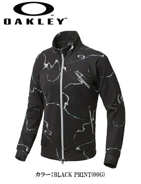 オークリー ゴルフ ウェア スカル フリース ジャケット【OAKLEY】SKULL WHIRLWIND FLEECE JACKETカラー：BLACK PRINT(00G)カラー：WHITE PRINT(186)カラー：BLUE STORM PRINT(66V)461704JP