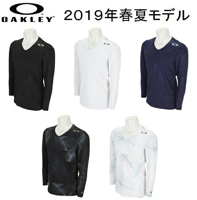 オークリー ゴルフ ウェア メンズ アンダーウェア 【OAKLEY】TECHNICAL UNDER V NECK 9.0カラー：BLACKOUT(02E)カラー：WHITE(100)カラー：PEACOAT(67Z)カラー：BLACK PRINT(00G)カラー：WHITE PRINT(186)434386JP