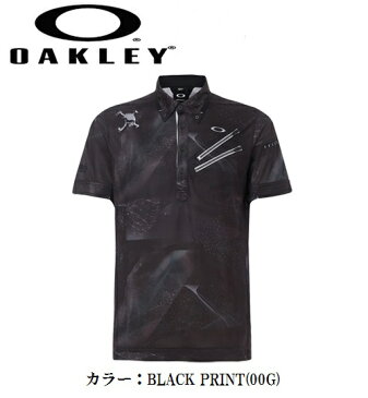オークリー ゴルフ ウェア メンズ スカル 半袖 シャツ【OAKLEY】SKULL BREATHABLE GRAPHIC SHIRTSカラー:BLACK PRINT(00G)カラー:WHITE PRINT(186)カラー:BLUE STORM PRINT(66V)カラー:PINK PRINT(81Y)434395JP