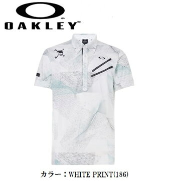オークリー ゴルフ ウェア メンズ スカル 半袖 シャツ【OAKLEY】SKULL BREATHABLE GRAPHIC SHIRTSカラー:BLACK PRINT(00G)カラー:WHITE PRINT(186)カラー:BLUE STORM PRINT(66V)カラー:PINK PRINT(81Y)434395JP