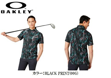 オークリー ゴルフ ウェア メンズ スカル 半袖 シャツ【OAKLEY】SKULL SPLENDOR SHIRTSカラー:BLACK PRINT(00G)カラー:WHITE PRINT(186)カラー:GUNMETAL PRINT(25C)カラー:BLUE PRINT(62K)カラー:PINK PRINT(81Y)