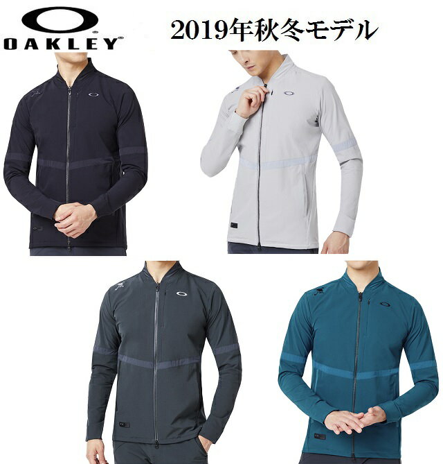オークリー ゴルフ ウェア メンズ スカル 長袖 ジャケット【OAKLEY】SKULL SYNCHRONISM WIND JACKET 2.0カラー:BLACK...