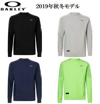 オークリー ゴルフ ウェア メンズ スカル 長袖 セーター【OAKLEY】SKULL EXQUISITE SWEATER MOCKカラー：BLACKOUT(02E)カラー：GRAY SLATE(22P)カラー：PEACOAT(67Z)カラー：NEON GREEN(74G)461792JP