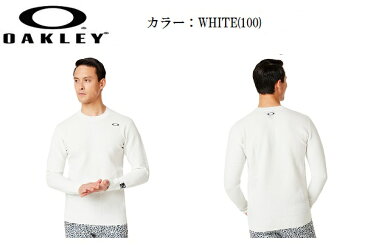 オークリー ゴルフ ウェア メンズ スカル 長袖 セーター【OAKLEY】SKULL SINUOUS SWEATER CREWカラー：BLACKOUT(02E)カラー：WHITE(100)カラー：MOROCCAN BLUE(68T)カラー：RASPBERRY(45A)461793JP