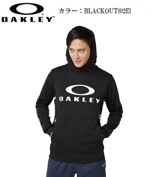 オークリー ゴルフ ウェア メンズ 長袖 パーカー【OAKLEY】ENHANCE GRID FLEECE HOODY 9.7カラー：BLACKOUT(02E)カラー：FOGGY BLUE(6FB)461800JP