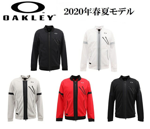 オークリー ゴルフ ウェア メンズ スカル ブルゾン【OAKLEY】SKULL VERSATILE BLOUSONカラー：BLACKOUT(02E)カラー：WHITE(100)カラー：LIGHT HEATHER GRAY(22K)カラー：RED LIGHT(420)カラー：BLACK HEATHER(00H)FOA400772