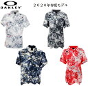 オークリー オークリー ゴルフ ウェア メンズ スカル シャツ【OAKLEY】SKULL ABERRATION SHIRTSカラー：WHITE PRINT(186)カラー：GUNMETAL PRINT(25C)カラー：BLUE STORM PRINT(66V)カラー：RED PRINT(40T)FOA400792