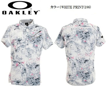 オークリー ゴルフ ウェア メンズ スカル シャツ【OAKLEY】SKULL ABERRATION SHIRTSカラー:WHITE PRINT(186)カラー:GUNMETAL PRINT(25C)カラー:BLUE STORM PRINT(66V)カラー:RED PRINT(40T)FOA400792