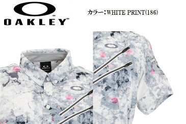 オークリー ゴルフ ウェア メンズ スカル シャツ【OAKLEY】SKULL ABERRATION SHIRTSカラー:WHITE PRINT(186)カラー:GUNMETAL PRINT(25C)カラー:BLUE STORM PRINT(66V)カラー:RED PRINT(40T)FOA400792