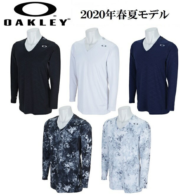 オークリー ゴルフ ウェア メンズ アンダーシャツ インナー【OAKLEY】TECHNICAL UNDER V NECK 10.0カラー：BLACKOUT(02E)カラー：WHITE(100)カラー：PEACOAT(67Z)カラー：BLACK PRINT(00G)カラー：WHITE PRINT(186)FOA400790