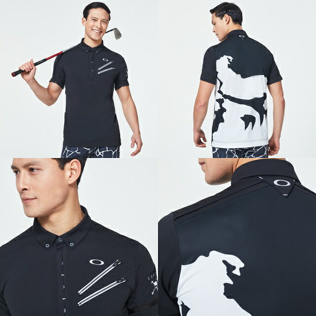 オークリー ゴルフ ウェア メンズ スカル シャツ【OAKLEY】SKULL OVERLOUD GRAPHIC SHIRTSカラー：BLACKOUT(02E)カラー：WHITE(100)カラー：PEACOAT(67Z)カラー：POWDER BLUE(640)カラー：RED LIGHT(420)FOA400800