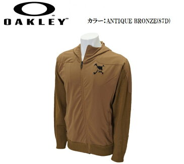 オークリー ゴルフ ウェア スカル セーター アウター【OAKLEY】SKULL WB HOODED SWEATERカラーANTIQUE BRONZE(87D)432855JP